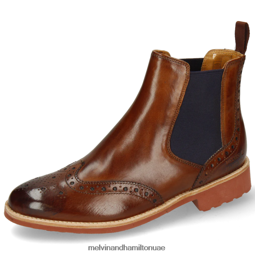 سيلينا 6 بني Melvin & Hamilton نحيف جزمة الكاحل 42XF2X1001