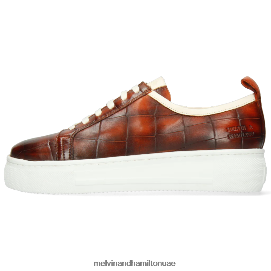 العنبر 6 البرتقالي Melvin & Hamilton نحيف أحذية رياضية 42XF2X1802