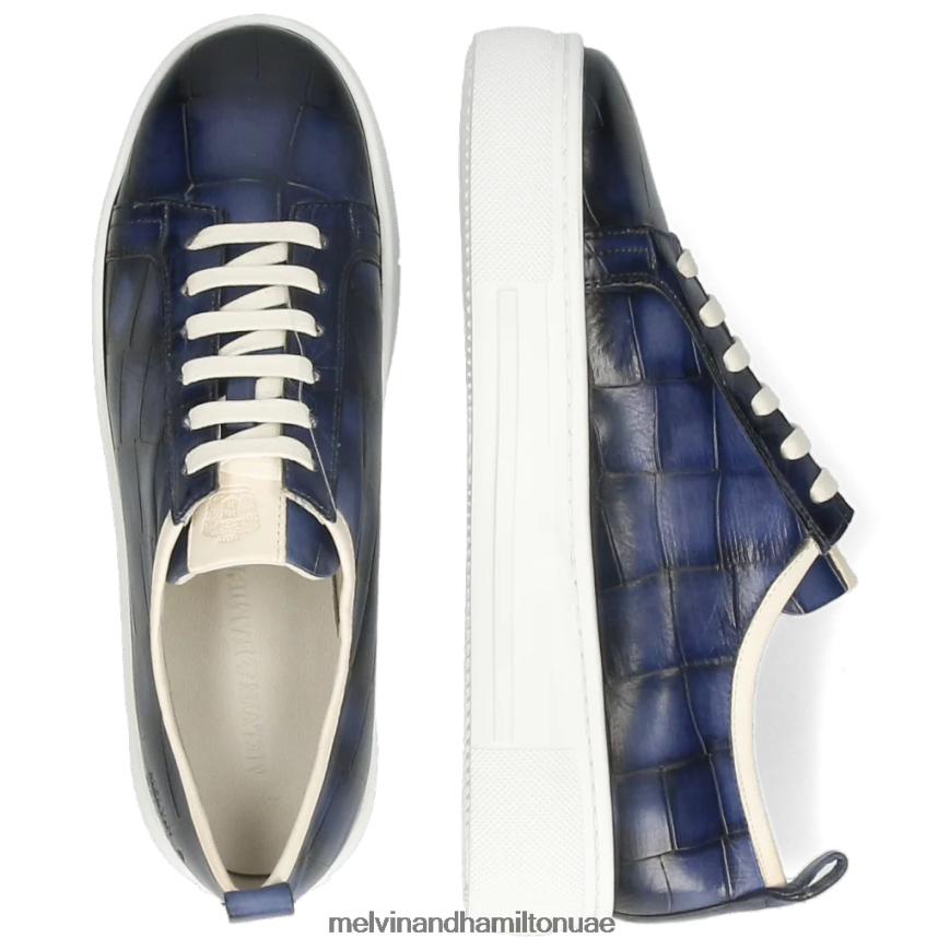 العنبر 6 أزرق Melvin & Hamilton نحيف أحذية رياضية 42XF2X1875