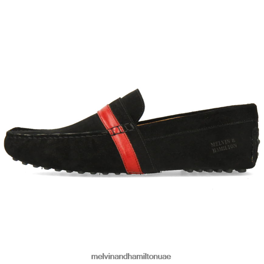 نيلسون 6 أسود Melvin & Hamilton رجال المتسكعون 42XF2X313