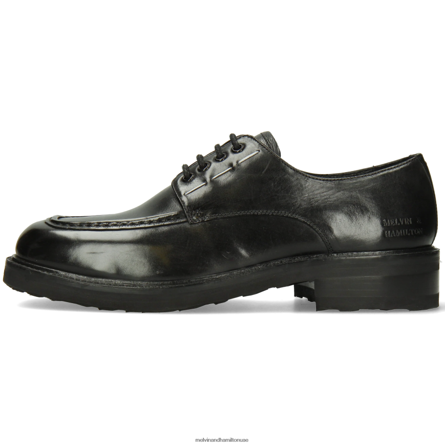 كلوني 6 أسود Melvin & Hamilton رجال أحذية ديربي 42XF2X425