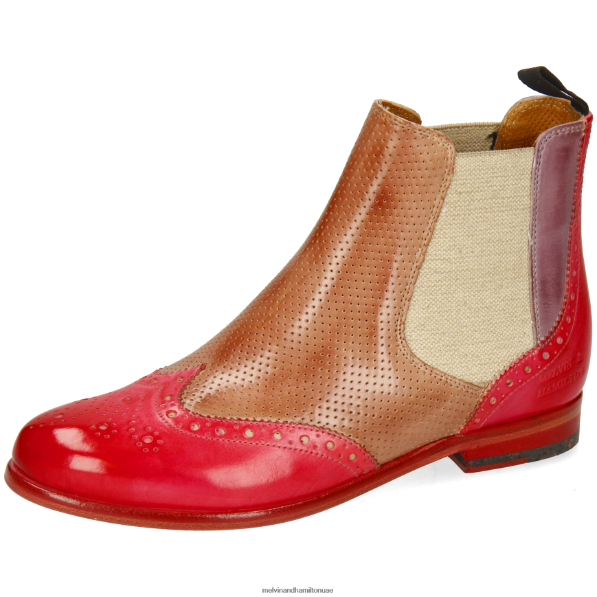 سيلينا 6 متعدد Melvin & Hamilton نحيف جزمة الكاحل 42XF2X795