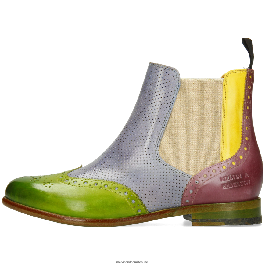 سيلينا 6 متعدد Melvin & Hamilton نحيف جزمة الكاحل 42XF2X816