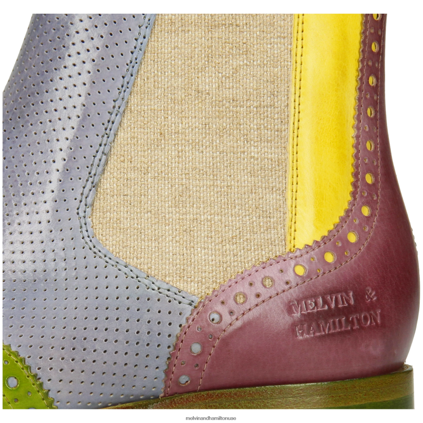 سيلينا 6 متعدد Melvin & Hamilton نحيف جزمة الكاحل 42XF2X816