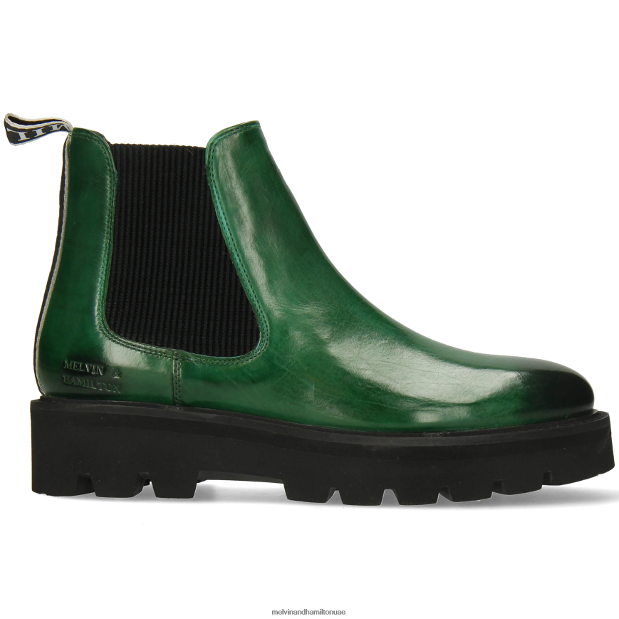 سيبيل 6 أخضر Melvin & Hamilton نحيف جزمة الكاحل 42XF2X825