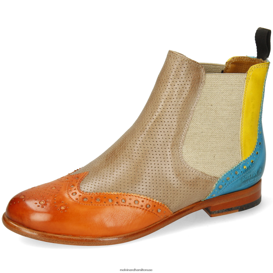 سيلينا 6 متعدد Melvin & Hamilton نحيف جزمة الكاحل 42XF2X985