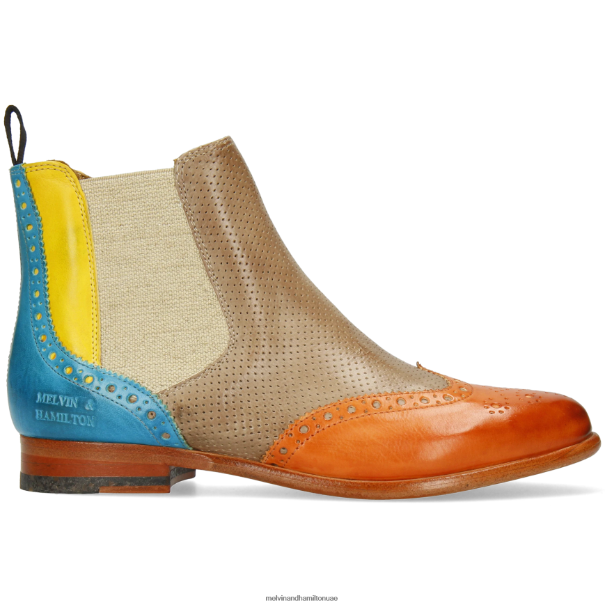 سيلينا 6 متعدد Melvin & Hamilton نحيف جزمة الكاحل 42XF2X985