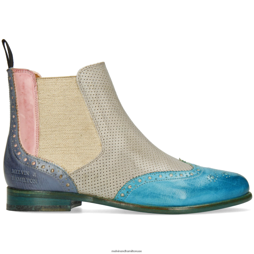 سيلينا 6 متعدد Melvin & Hamilton نحيف جزمة الكاحل 42XF2X998