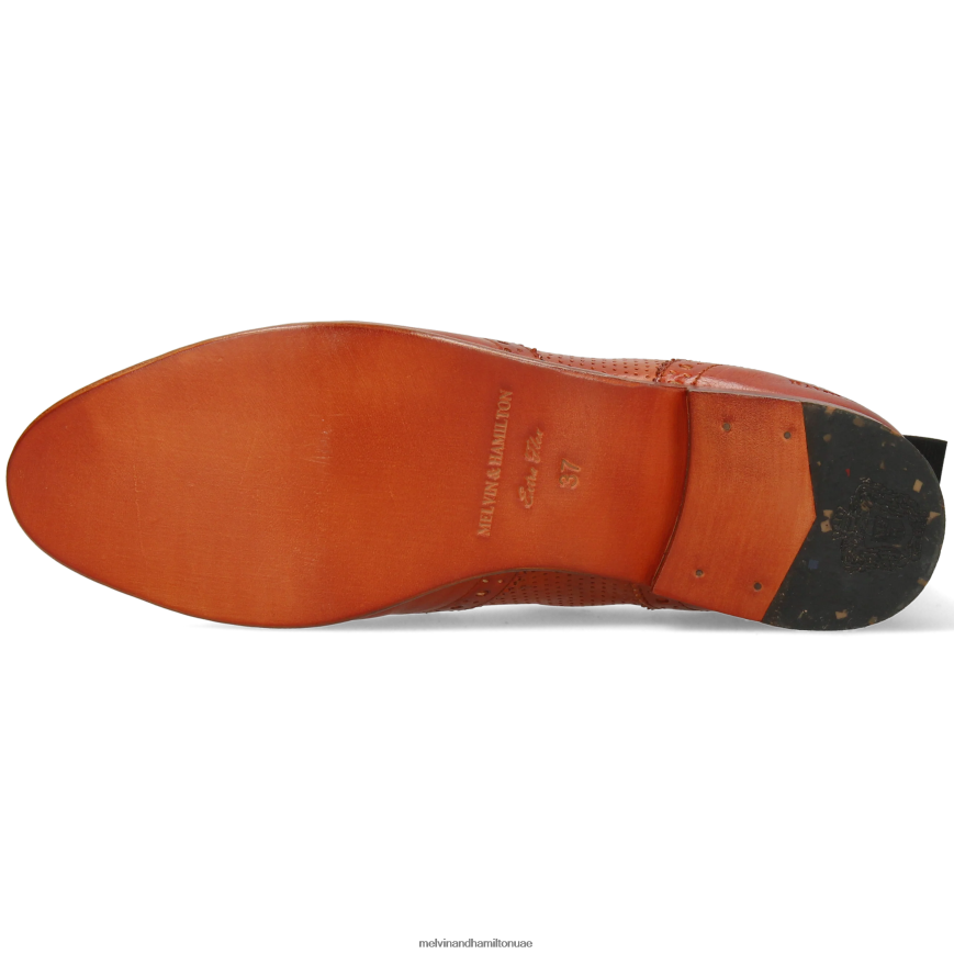 سيلينا 6 أحمر Melvin & Hamilton نحيف جزمة الكاحل 42XF2X999
