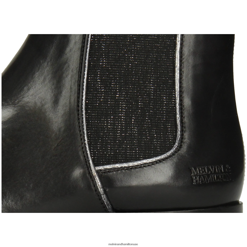 سوزان 70 أسود Melvin & Hamilton نحيف جزمة الكاحل 42XF2X800