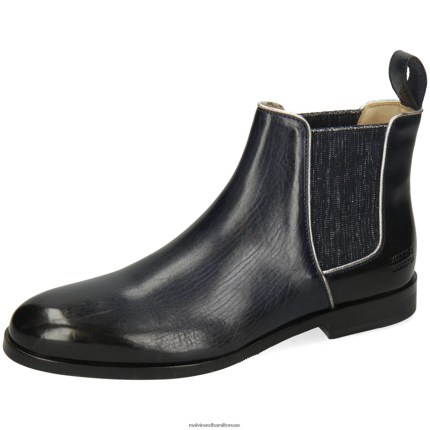 سوزان 70 أزرق Melvin & Hamilton نحيف جزمة الكاحل 42XF2X812