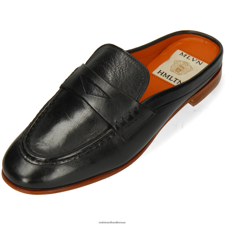 سكارليت 71 أسود Melvin & Hamilton نحيف البغال 42XF2X1543