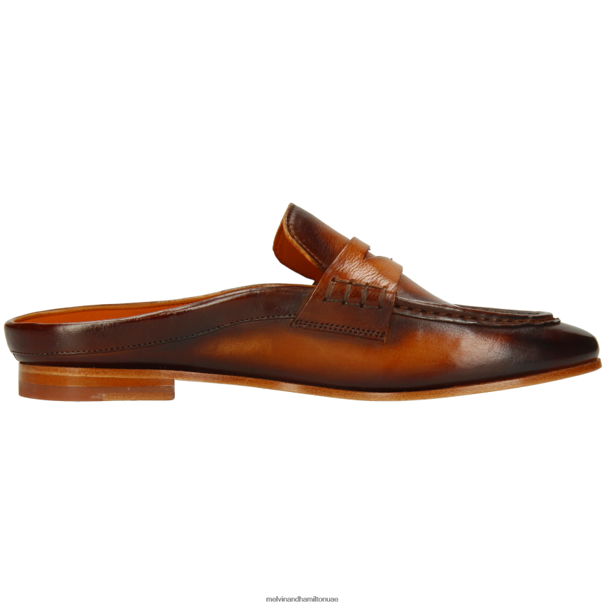 سكارليت 71 بني Melvin & Hamilton نحيف البغال 42XF2X1549