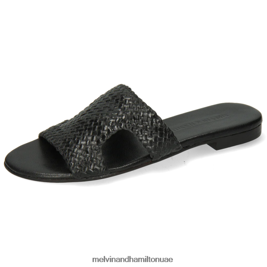 حنا 74 أسود Melvin & Hamilton نحيف البغال 42XF2X1689