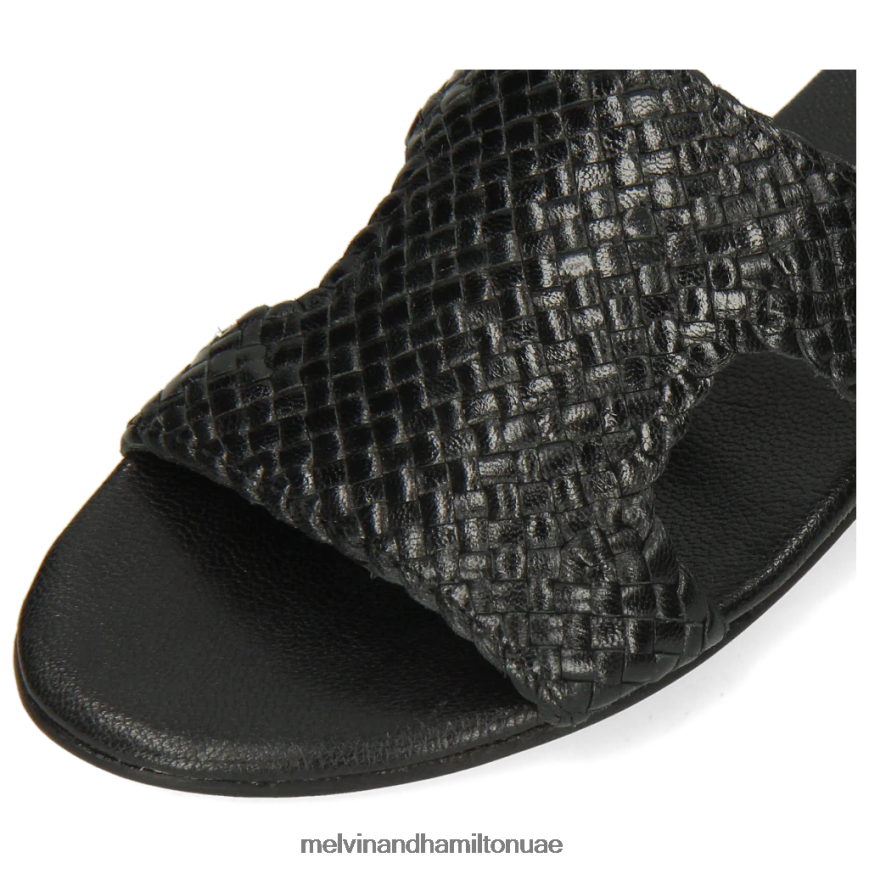 حنا 74 أسود Melvin & Hamilton نحيف البغال 42XF2X1689