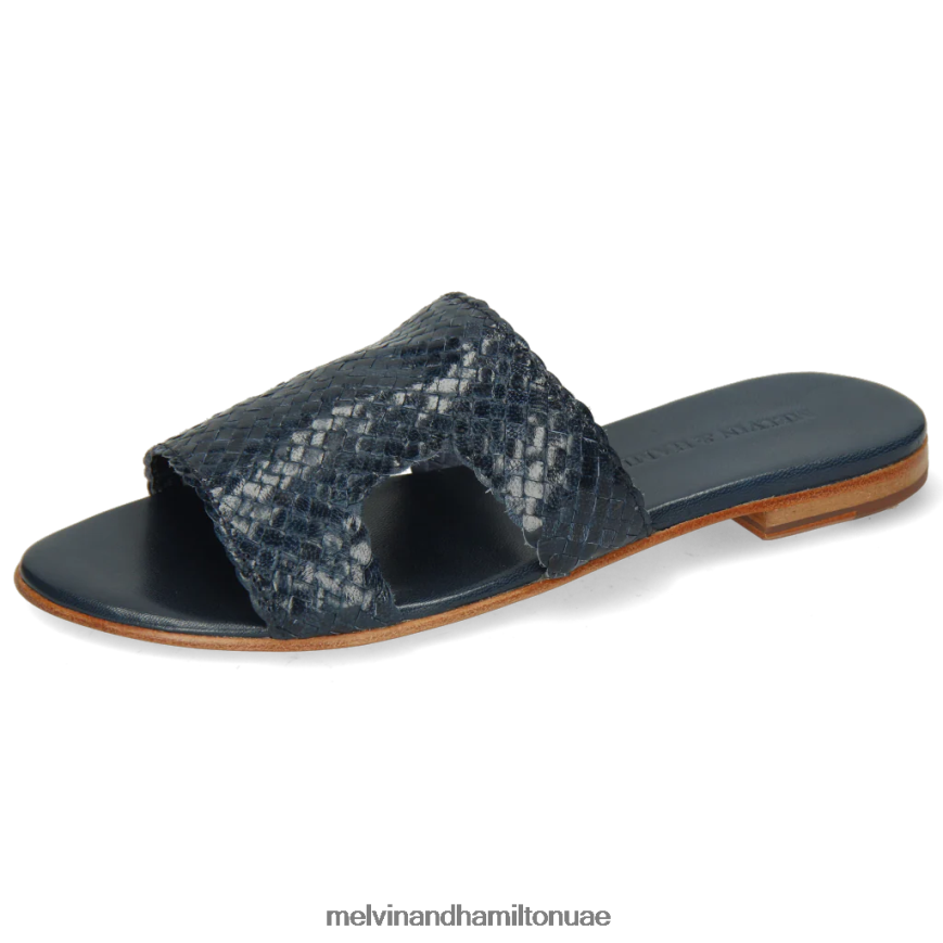 حنا 74 أزرق Melvin & Hamilton نحيف البغال 42XF2X1732