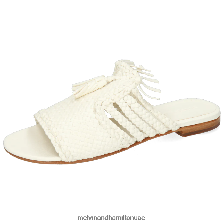 حنا 77 أبيض Melvin & Hamilton نحيف البغال 42XF2X1658