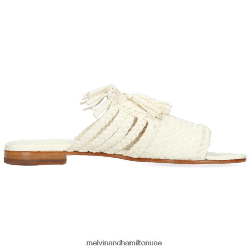 حنا 77 أبيض Melvin & Hamilton نحيف البغال 42XF2X1658