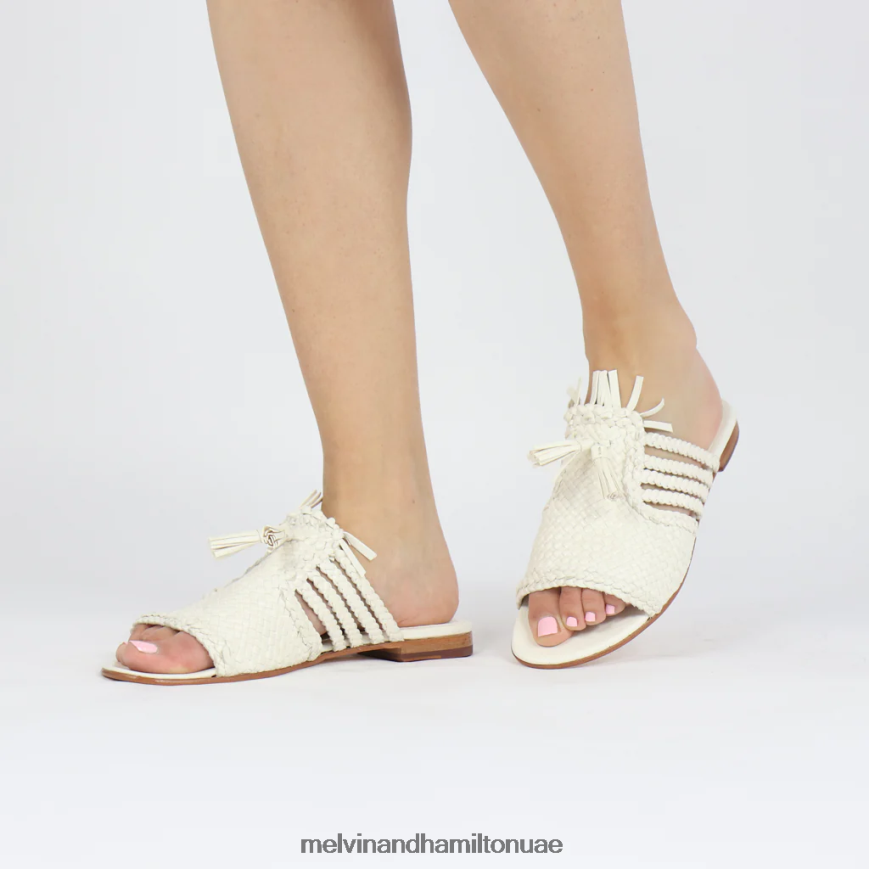 حنا 77 أبيض Melvin & Hamilton نحيف البغال 42XF2X1658