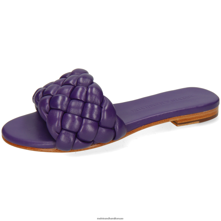 حنا 78 أرجواني Melvin & Hamilton نحيف البغال 42XF2X1593