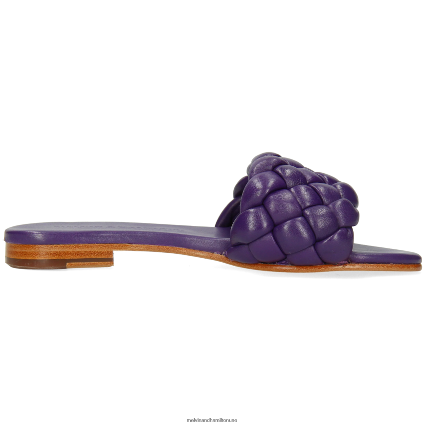 حنا 78 أرجواني Melvin & Hamilton نحيف البغال 42XF2X1593