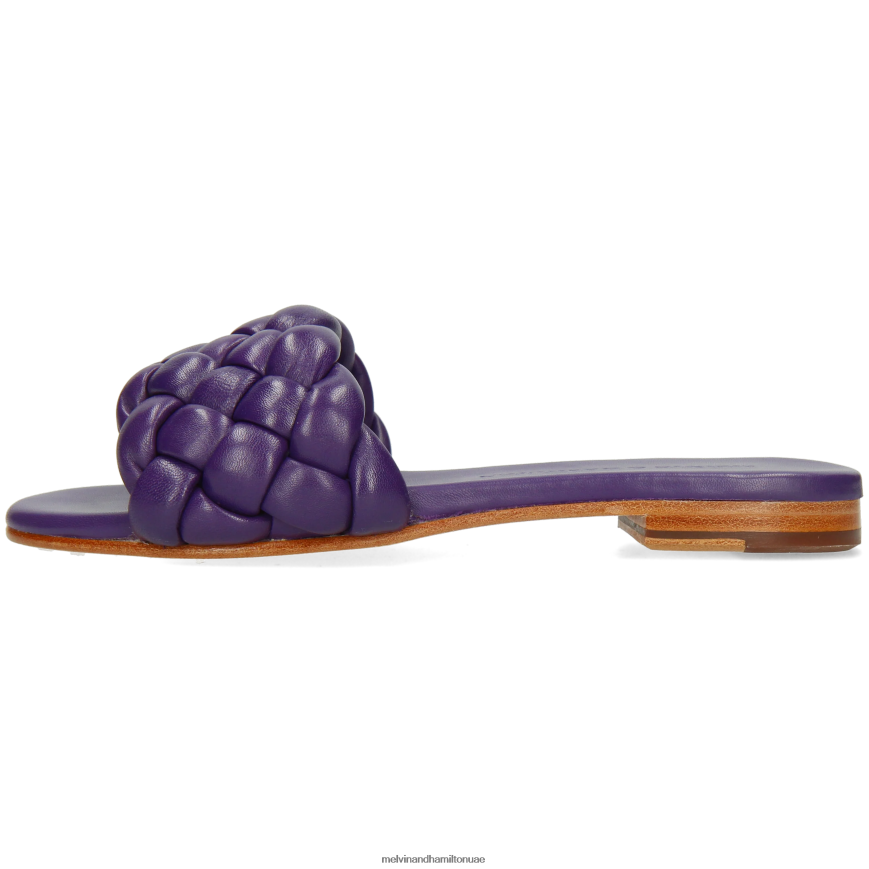 حنا 78 أرجواني Melvin & Hamilton نحيف البغال 42XF2X1593