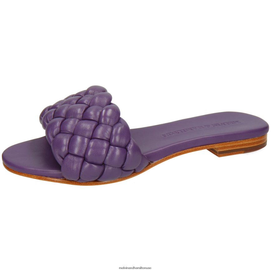 حنا 78 أرجواني Melvin & Hamilton نحيف البغال 42XF2X1597