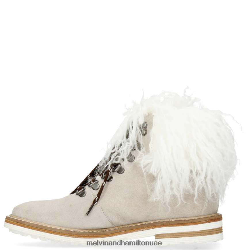 اميلي 79 أبيض Melvin & Hamilton نحيف جزمة الكاحل 42XF2X1137