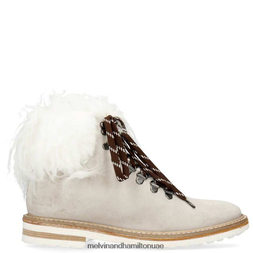 اميلي 79 أبيض Melvin & Hamilton نحيف جزمة الكاحل 42XF2X1137