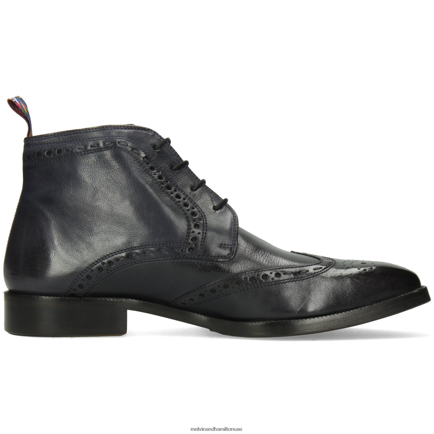 جيف 7 أزرق Melvin & Hamilton رجال جزمة الكاحل 42XF2X109