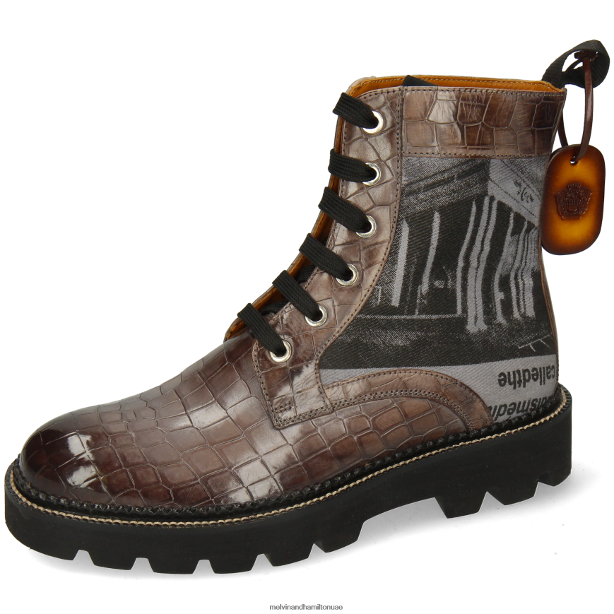 ماريا 7 رمادي Melvin & Hamilton نحيف أحذية 42XF2X1196