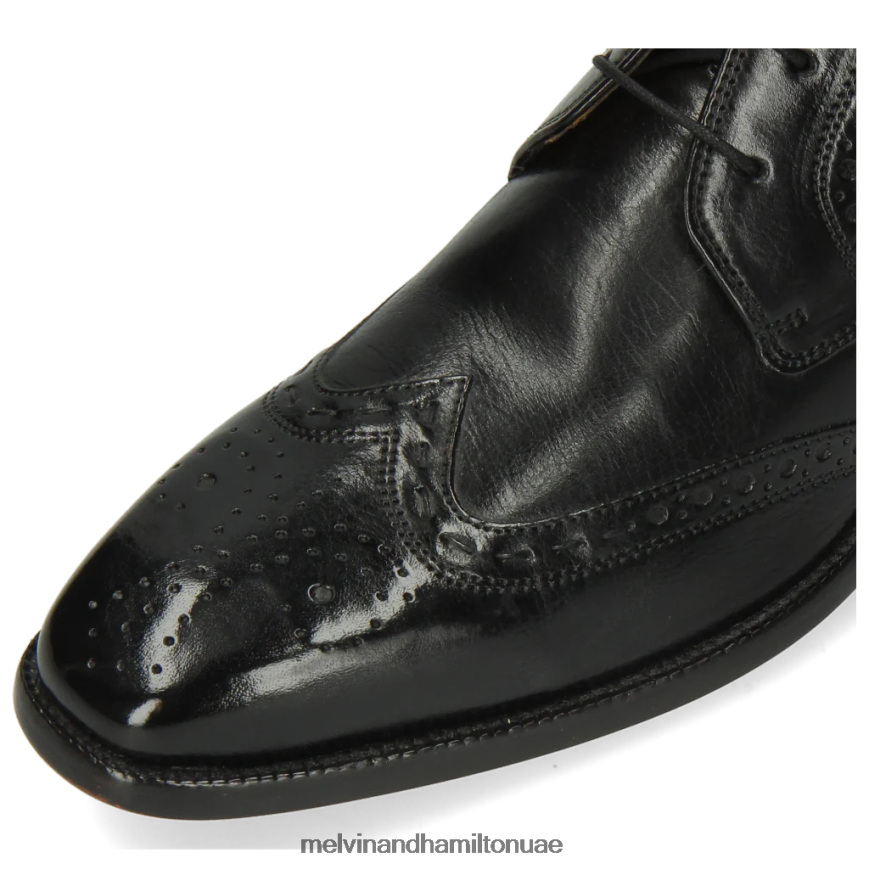 جيف 7 أسود Melvin & Hamilton رجال جزمة الكاحل 42XF2X126