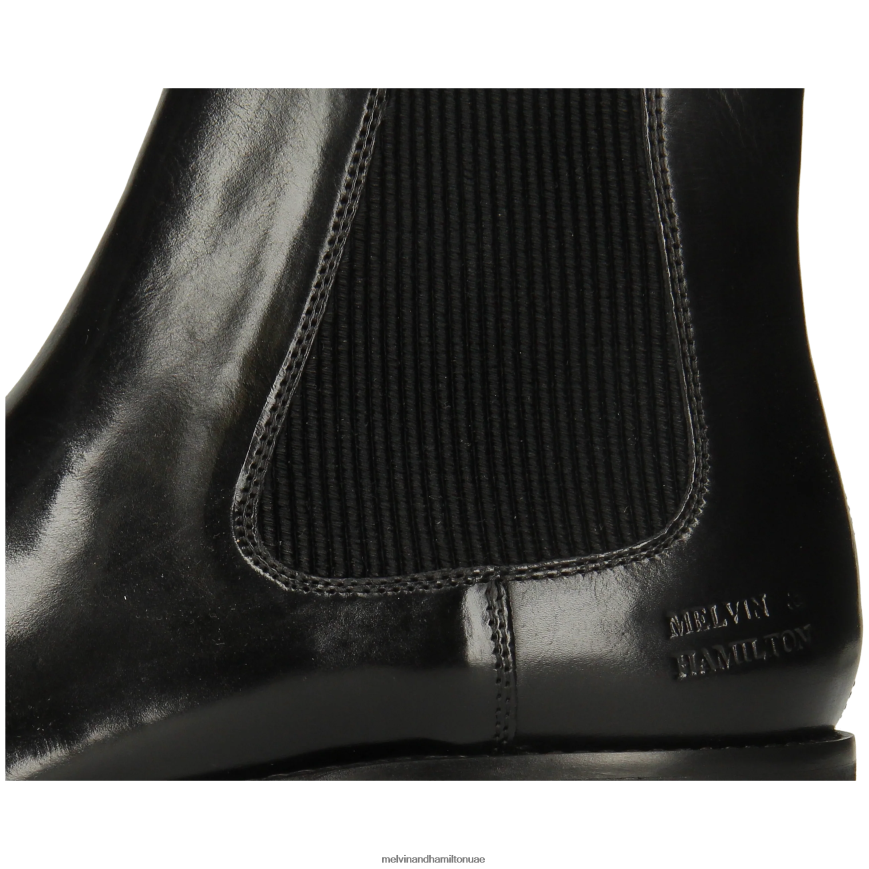 كلينت 7 أسود Melvin & Hamilton رجال جزمة الكاحل 42XF2X4