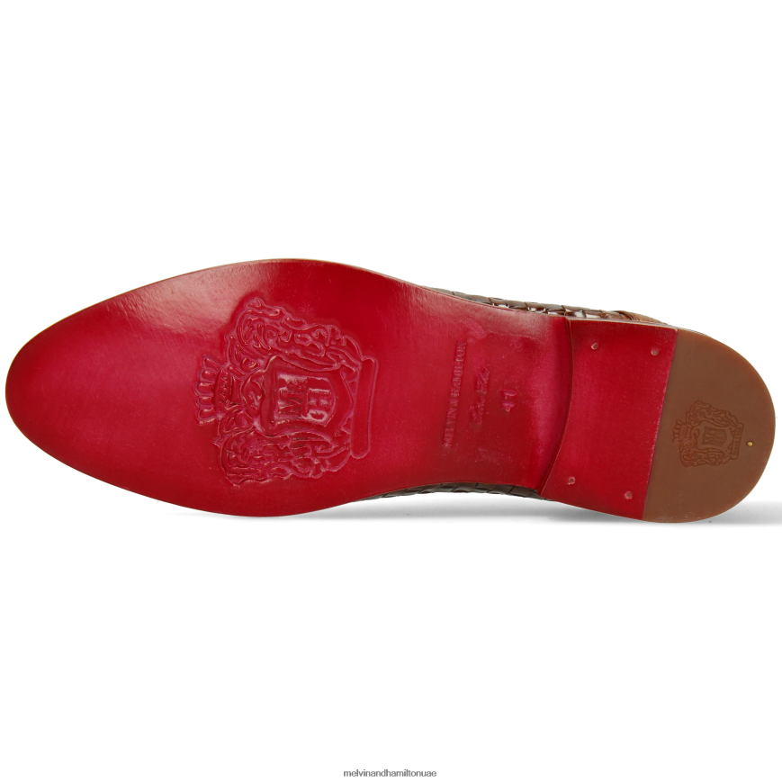 براد 7 البني الفاتح Melvin & Hamilton رجال أحذية ديربي 42XF2X511