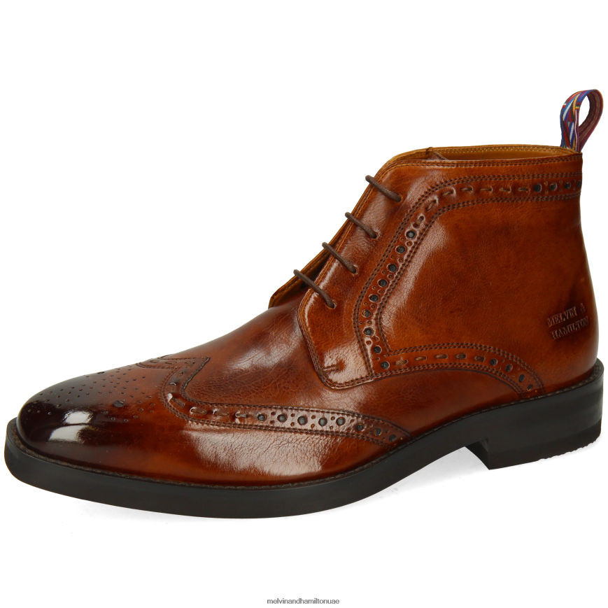 جيف 7 بني Melvin & Hamilton رجال جزمة الكاحل 42XF2X70