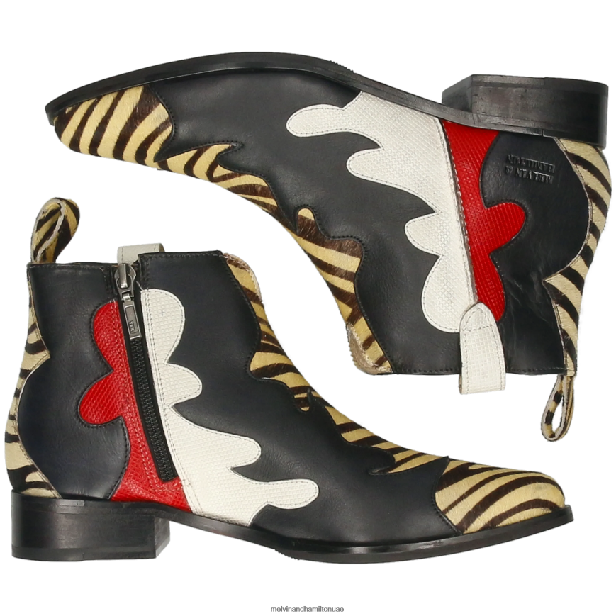 مارلين 7 متعدد Melvin & Hamilton نحيف جزمة الكاحل 42XF2X979