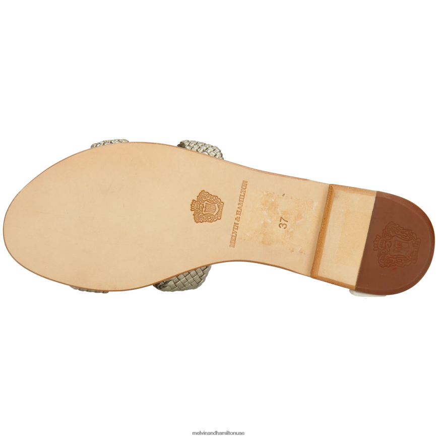 حنا 83 فضة Melvin & Hamilton نحيف البغال 42XF2X1627