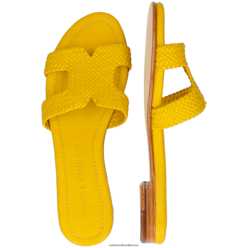 حنا 83 أصفر Melvin & Hamilton نحيف البغال 42XF2X1628