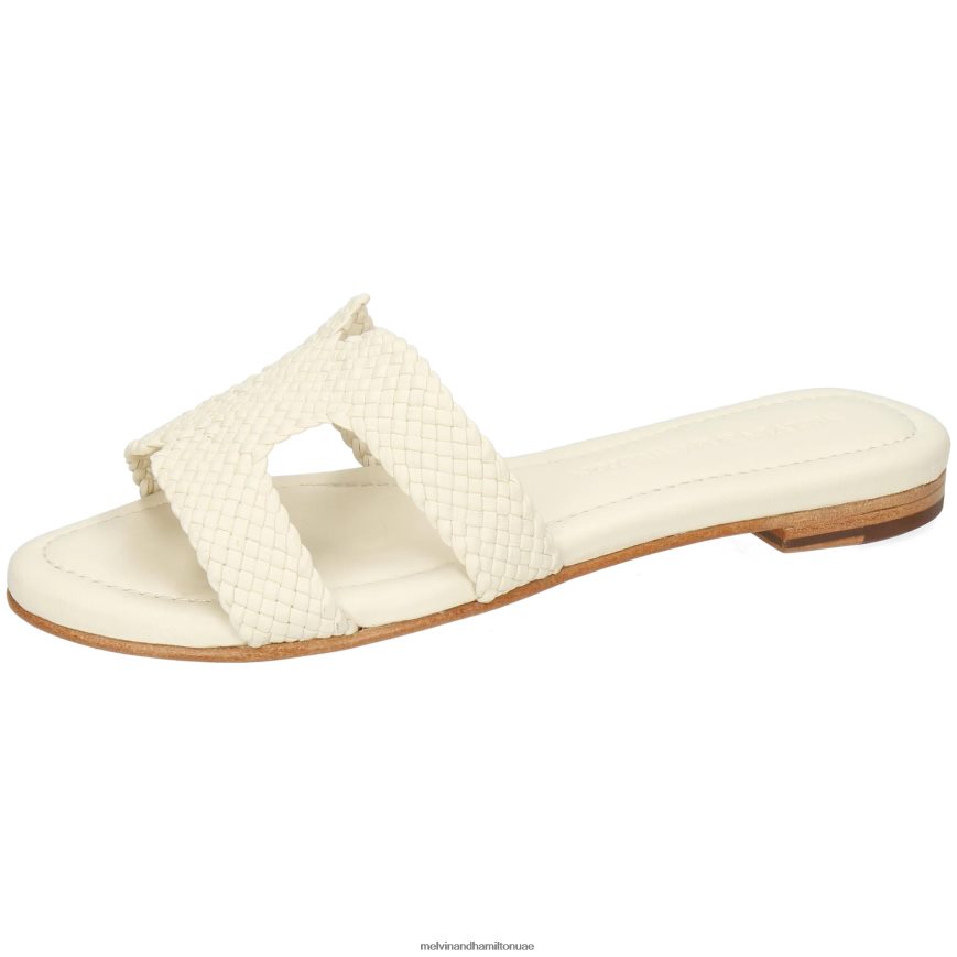 حنا 83 أبيض Melvin & Hamilton نحيف البغال 42XF2X1632