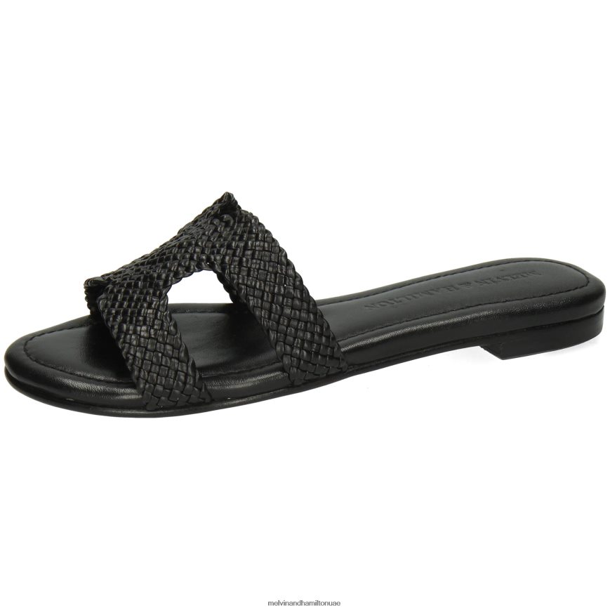 حنا 83 أسود Melvin & Hamilton نحيف البغال 42XF2X1759