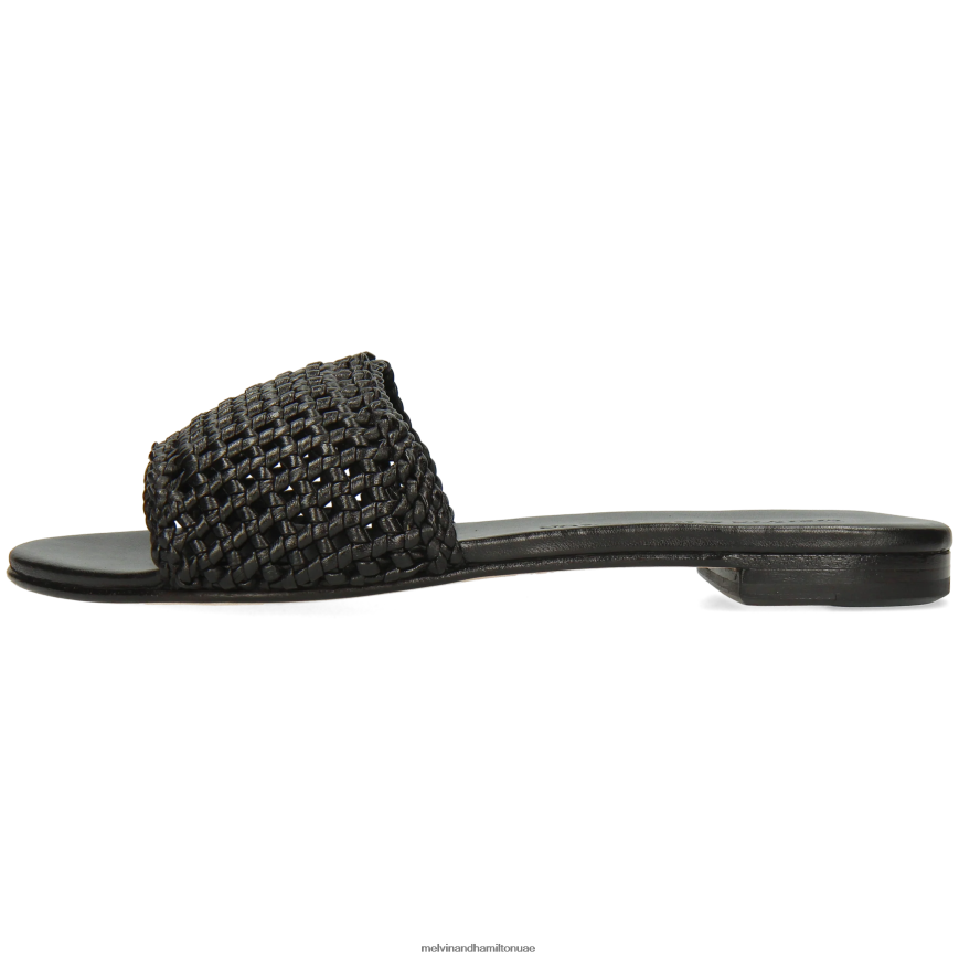 حنا 87 أسود Melvin & Hamilton نحيف البغال 42XF2X1636