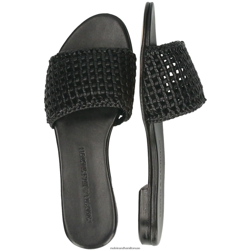 حنا 87 أسود Melvin & Hamilton نحيف البغال 42XF2X1636