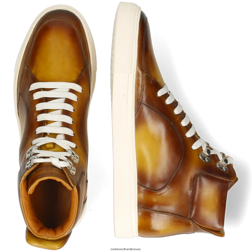 هارفي 89 البني الفاتح Melvin & Hamilton رجال أحذية رياضية 42XF2X595