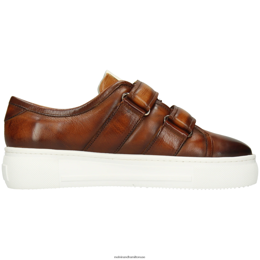 العنبر 8 بني Melvin & Hamilton نحيف أحذية رياضية 42XF2X1854