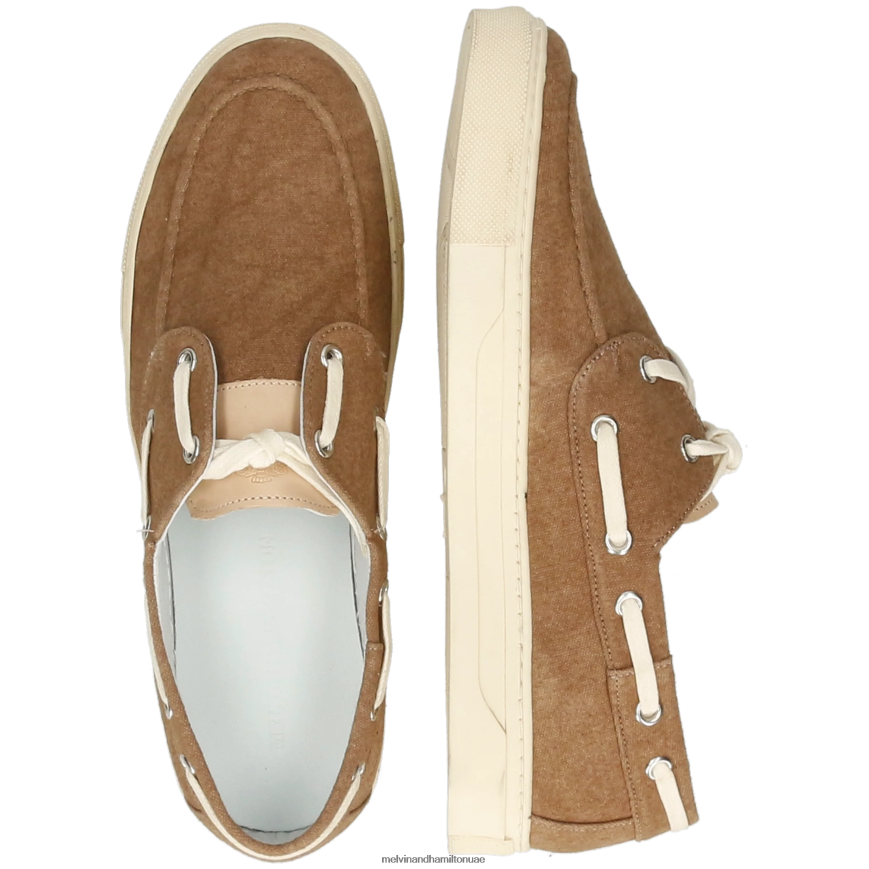 أدريان 8 رمادي داكن Melvin & Hamilton رجال أحذية القارب 42XF2X705