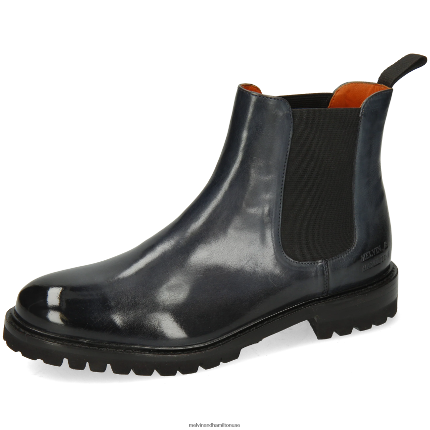 ريجين 8 أزرق Melvin & Hamilton نحيف جزمة الكاحل 42XF2X903