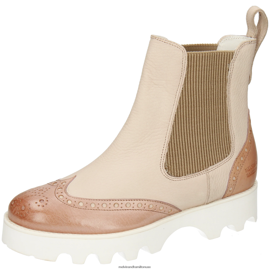 اليشم 8 لون القرنفل Melvin & Hamilton نحيف جزمة الكاحل 42XF2X969