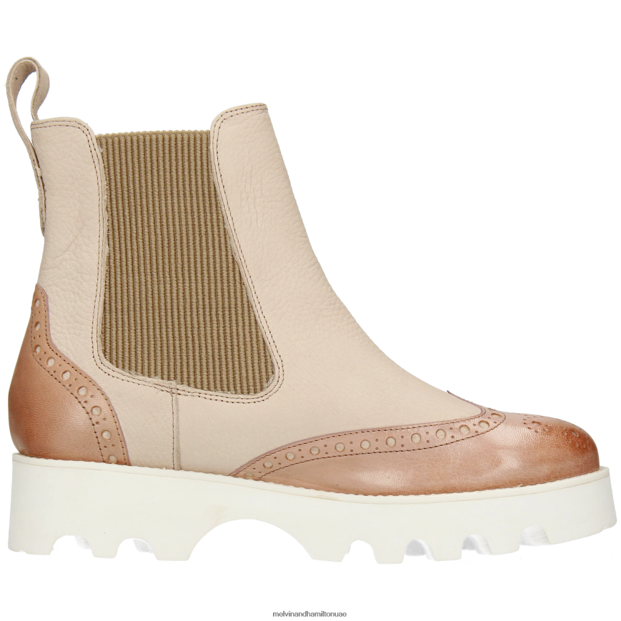 اليشم 8 لون القرنفل Melvin & Hamilton نحيف جزمة الكاحل 42XF2X969