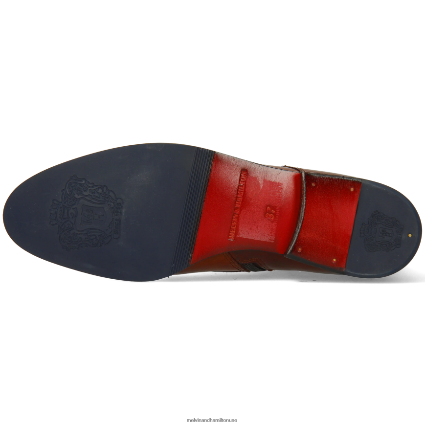 سوزان 90 بني Melvin & Hamilton نحيف أحذية 42XF2X1167