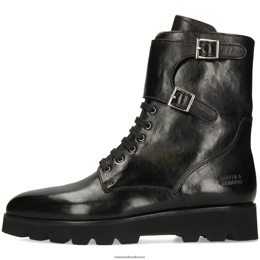 سوزان 90 أسود Melvin & Hamilton نحيف أحذية 42XF2X1229